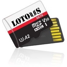 کارت حافظ-مموری- میکرو 64 گیگ لوتوس مدل Lotous A2 667X گارانتی مادام العمر