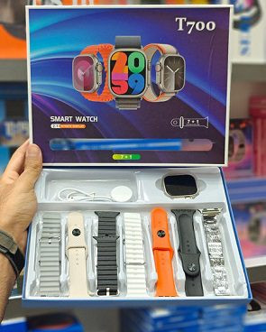 ساعت هوشمند مدل T700+ هفت بند فوق العاده شیک و جذاب