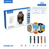 ساعت هوشمند ویسمی مدل WISME-M1 با بند سیلیکونی+ایرپاد