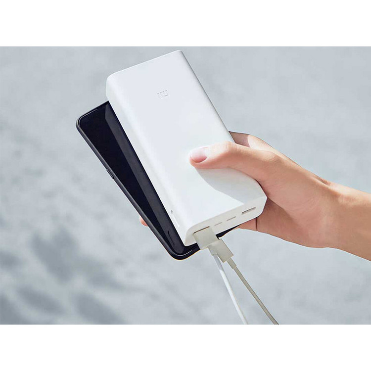 پاوربانک شیائومی اصل مدل Mi PB3018ZM ظرفیت ۳۰هزار میلی آمپر+یکسال گارانتی
