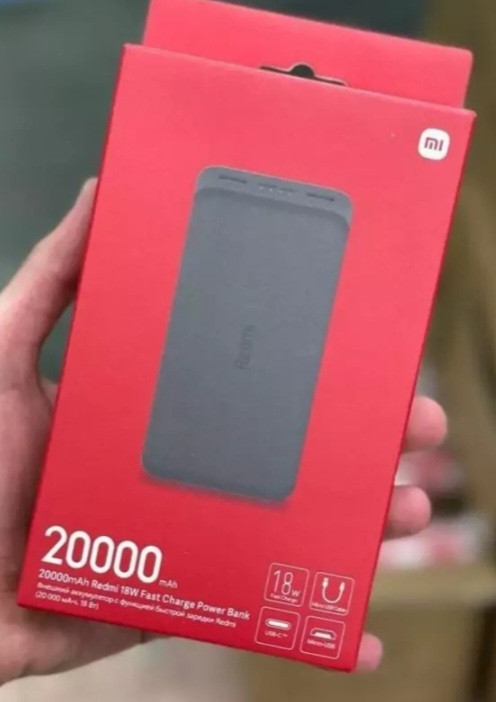 پاوربانک شیائومی اورجینال Redme PB200LZM ظرفیت۲۰هزار + 6 ماه گارانتی شرکتی