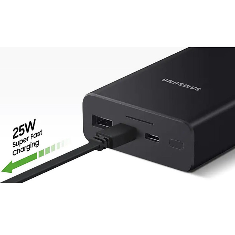 پاوربانک 25 وات سامسونگ مدل EB-P5300 ظرفیت 20000 میلیآمپرساعت+شش ماه گارانتی +کابل type c اورجینال هدیه رایگان
