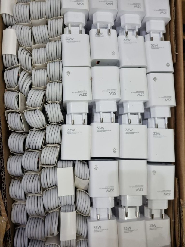 شارژر دیواری 33 وات اصل و سرکارتنی+کابل