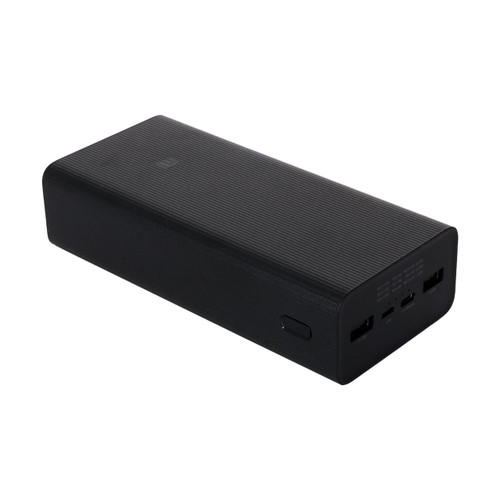 پاوربانک شیائومی نسخه گلوبال اصل مدل Mi PB3018ZM ظرفیت 30000 میلی آمپر +(رنگ مشکی کبریتی)+ شش ماه گارانتی شرکتی