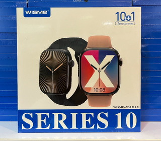 ساعت هوشمند 49 میلی متر wisme مدل x35 max با همراه با 10بند