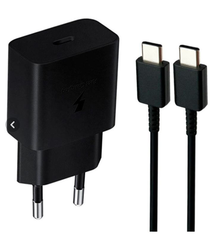 شارژر سامسونگ اورجینال مدل EP-T1510 توان 15 وات دو پین همراه کابل اصل