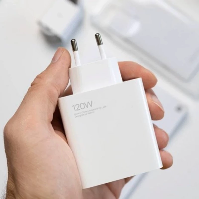 شارژر شیائومی مدل MDY-13-EE توان 120 وات دو پین همراه با کابل