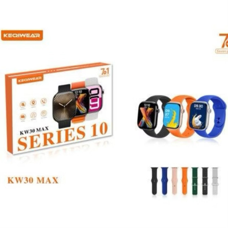 ساعت هوشمند 44 میلی متری کیکویر مدل kw 30 max با بند سیلیکونی------قیمت با تخفیف فوق العاده فقط تا پایان 20 شهریورمعتبر می باشد----