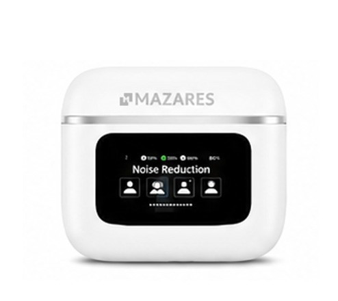 ایرپاد بلوتوثی مازارس مدل AIR-201 MAZARES (رنگ سفید ومشکی)