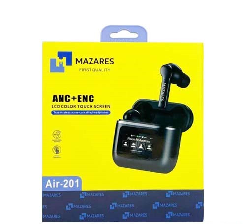 ایرپاد بلوتوثی مازارس مدل AIR-201 MAZARES (رنگ سفید)